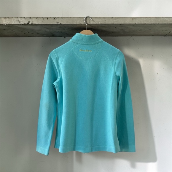 Tommy Bahama Women’s Aqua Full Zip Jacket! Medium! - Picture 10 of 12